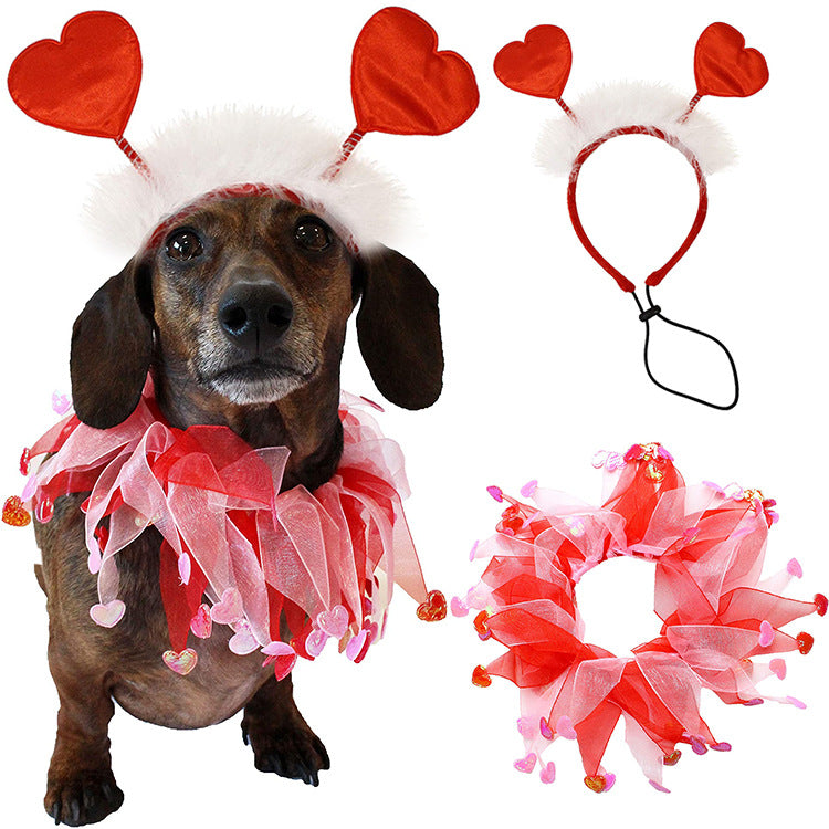 Halloween Dog Cute and Playful Decoration Set