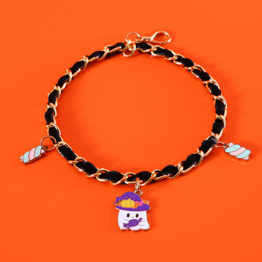 Chouchoute Velvet Bat – Halloween Pet Collar