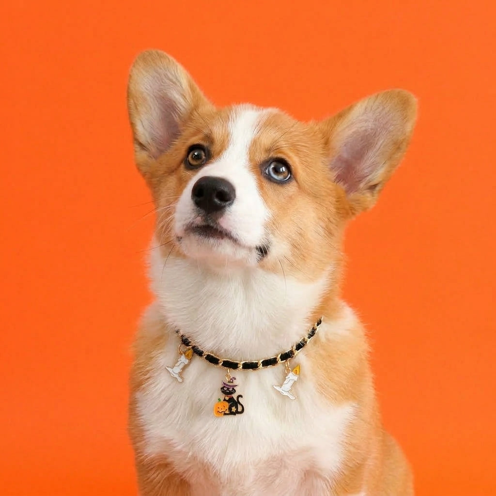 Chouchoute Velvet Bat – Halloween Pet Collar